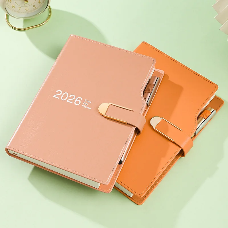 Planner 2026 Agenda Diary Calendar Daily Notebook Stationery Journal Organizer Bullet Notepad A5 A6 Note Book Sketchbook Plan