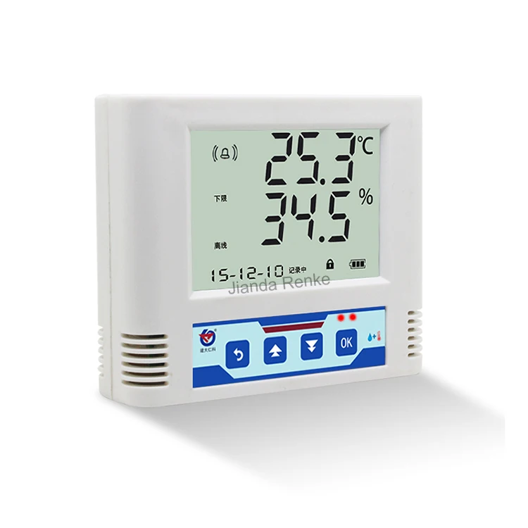 

Wall-mounted Real-time Display RS485 Modbus Digital Temperature and Humidity Meter for Sale