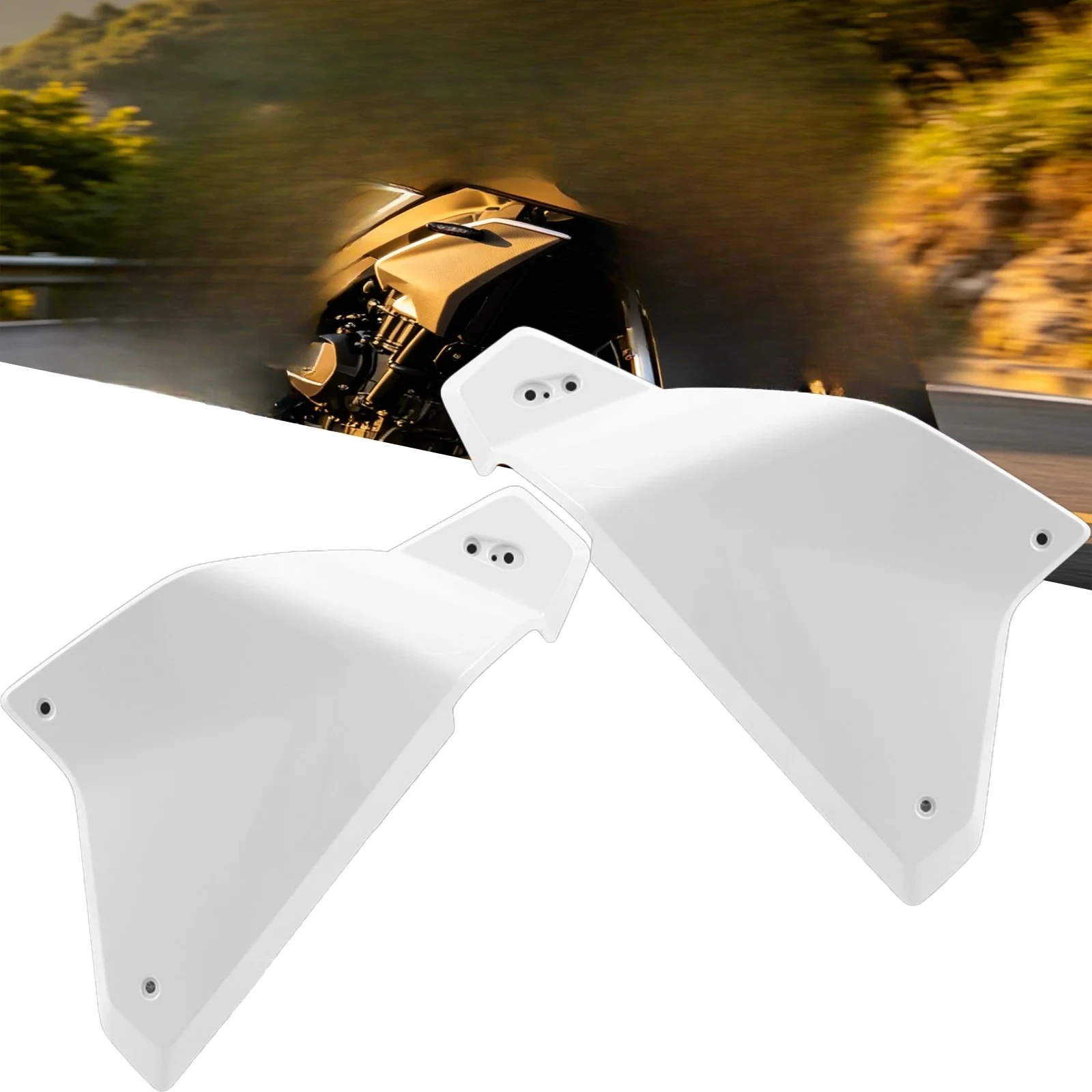 For CFMOTO 450MT Original Motorcycle Radiator Guard Plate Protective Shell Parts Water Tank Oil Tank Cover Ornamental Mouldings