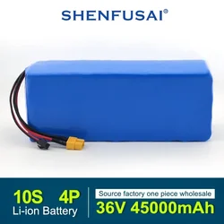 10S4P 36V 18650 lithium battery pack  high-power battery 45000mAh