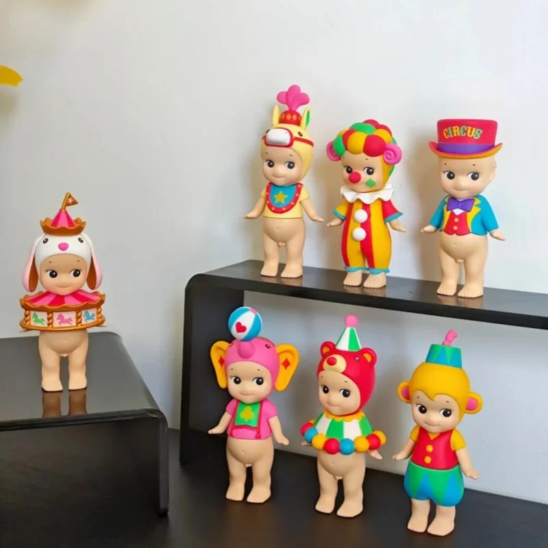 

Authentic Stock Sonny Angel Come On! Circus Series Blind Box Elephant Lion Rabbit Clown Sheep Childrens Birthday Gift Toys