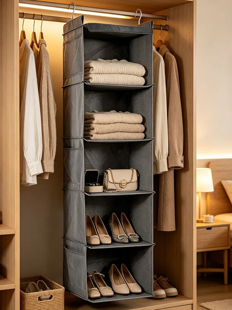 5-laags hangende kledingopberg - Baby Clothing Organizer recensie en prijs