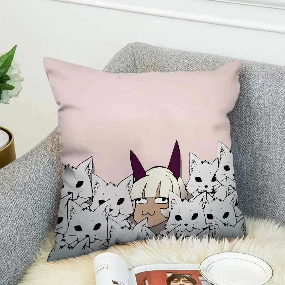 

Skullgirls Pillow Case Double-Sided Printing Cushion Cover 45x45 Decorative Cushions Sofa Home Decor Soft Pillowcase