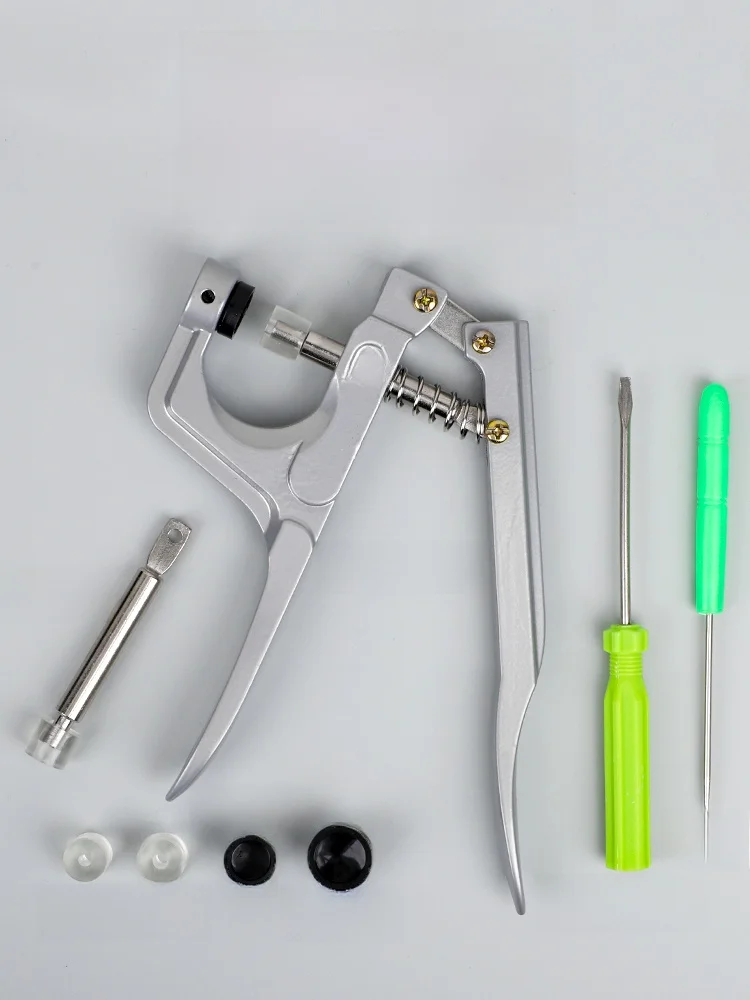 

Набор инструментов для установки кнопок-защелок из смолы (4 кнопки), без пришивания, для детской одежды, потайных кнопок, кнопок-застежек, кнопок из полиуретана