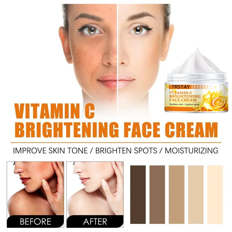 Brightening Vitamin VC Cream Fade Acne Marks C Cream crema aclaradora de piel  skin whitening cream