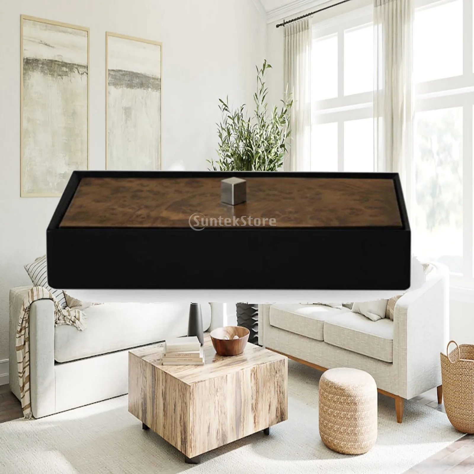 Decorative Storage Box Luxury Appearance & Band Storage Box Modern Display Case for Bedroom, Closet, Hotel Room
