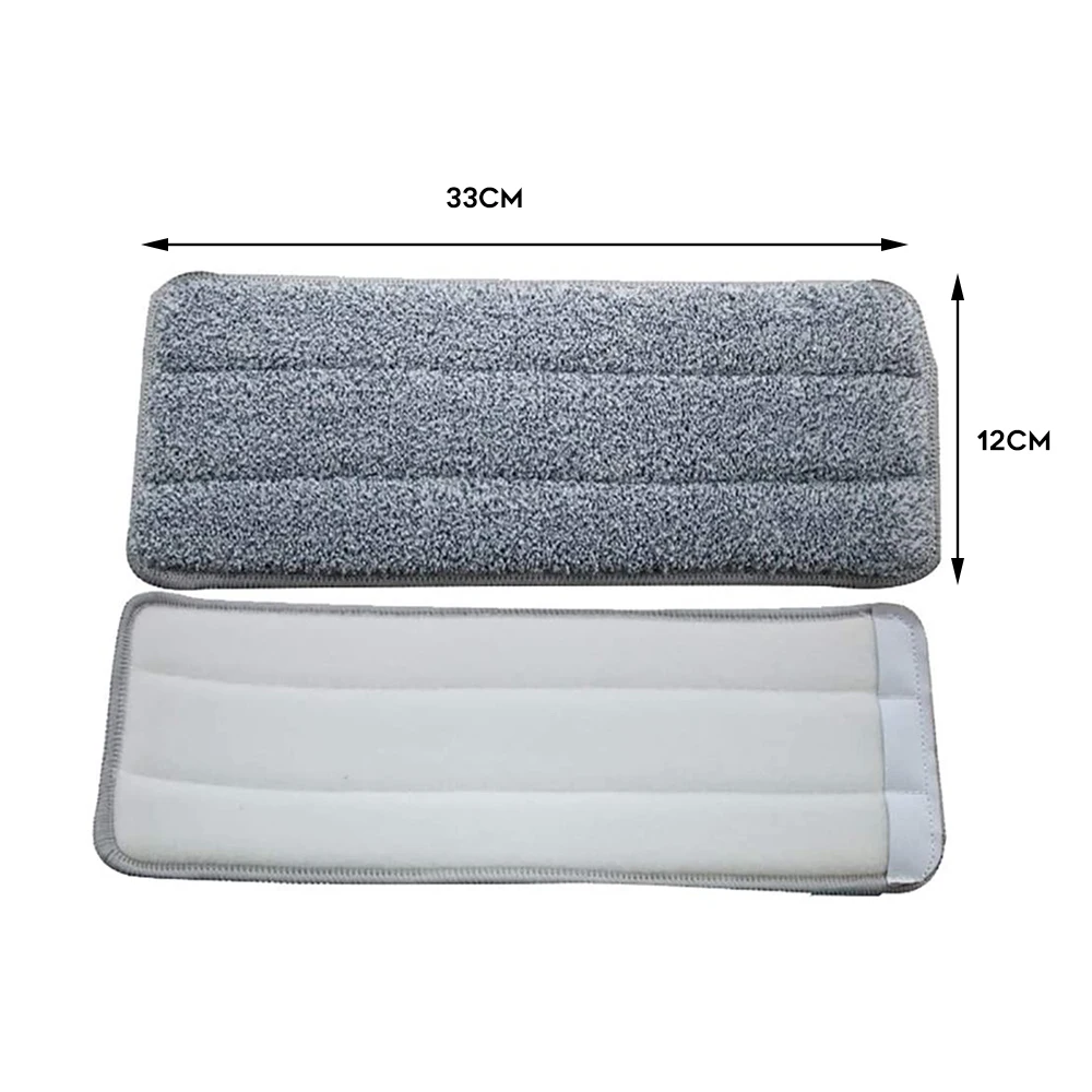 Reusable Microfiber Cleaning Pads Microfiber Spray Mop Replacement Pads for Floor Care  Flat Mop