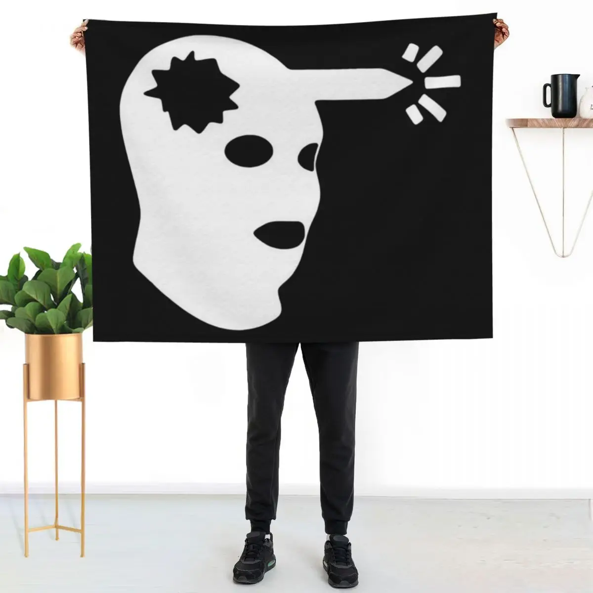 Counter Strike Throw Blanket couch cozy soft plush fuzzy picnic outdoor blanket