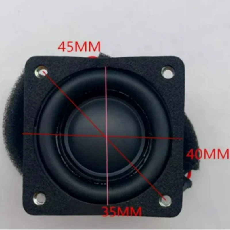 SOTAMIA 2Pcs 1.5 인치 휴대용 전체 범위 스피커 40mm 4 옴 5W HIFI 스피커 사운드 음악 확성기 DIY 블루투스 사운드 박스