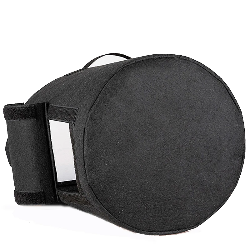Home Garden Tool Planting Bag Side Opening Garden Grow Bag Strawberry Potato Bucket Container Planter Pouch with Handles A5