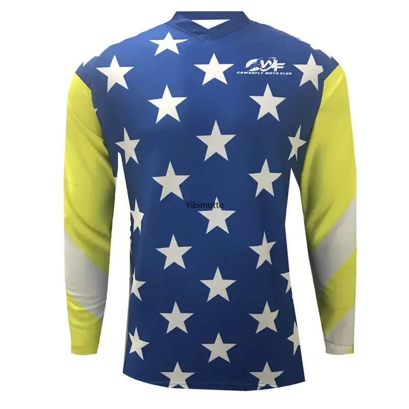 

Men MTB Cycling Jersey Downhill Road Bike Shirts Long Sleeve Mountain Bicycle Wear Ciclismo Motocross Clothing