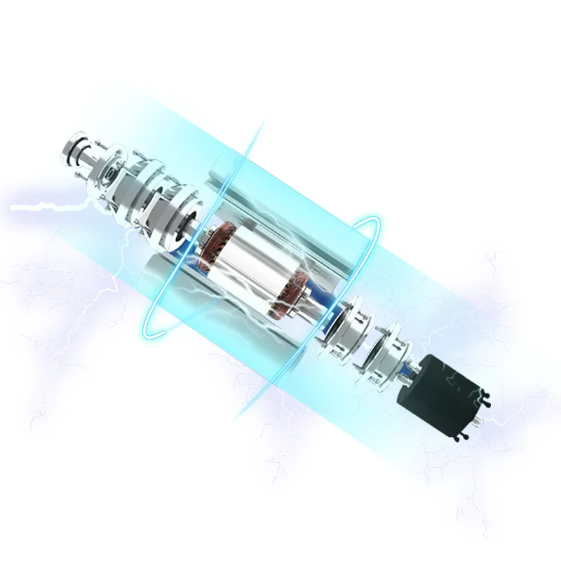 Motor de husillo cuadrado refrigerado por aire Circular, máquina de fresado CNC, procesamiento de madera, 2,2 kW, ER20, 220V, 380V, 24000rpm