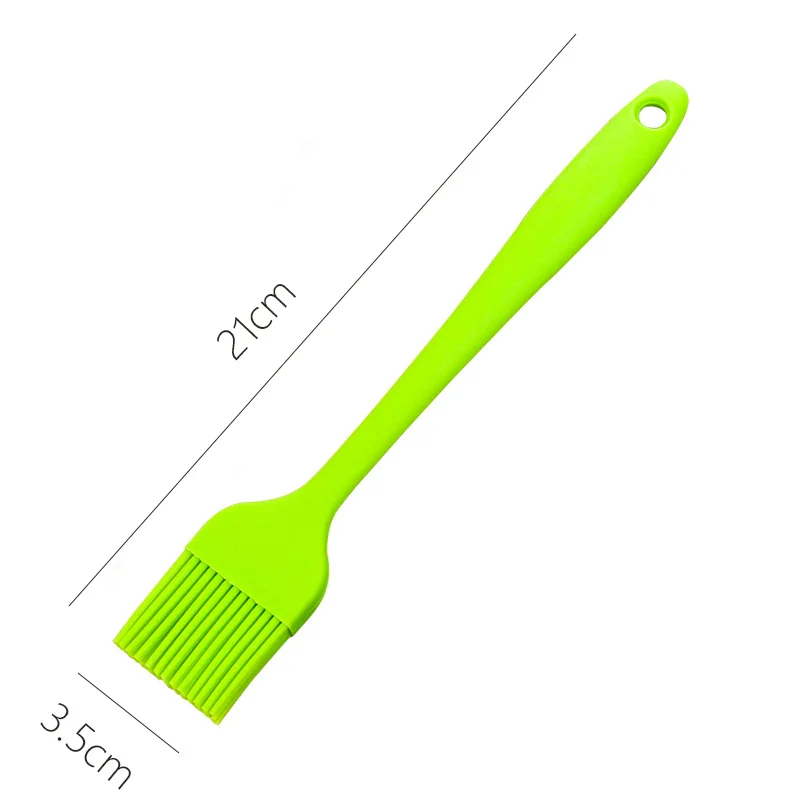 Silicone Grill Brush Bread Chef Brush Pastry Oil Cooking Smear Cream Brush Tool Cake Bread baking pan oil brush Kitchen Brush