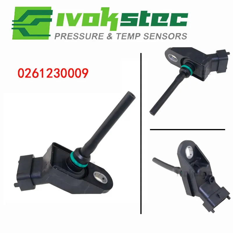 

0261230009 Датчик давления наддува турбокомпрессора в коллекторе для OPEL FIAT ALFA VAUXHALL Saturn 6238084 90499610 46433054