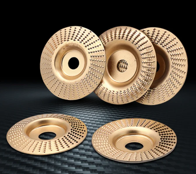 1/3pcs Woodworking Carving Wheel, 16mm Inner Diameter Abrasive Disc - Versatile Sanding & Shaping Tool for Angle Grinder