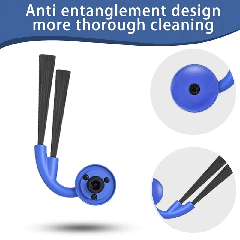 Комплект аксессуаров YCOC-24PCS для пылесосов Ecovacs Deebot X9 Pro Omni/X9 Pro — основная щетка, боковая щетка, мешок для пыли, ролик, тряпка, фильтр