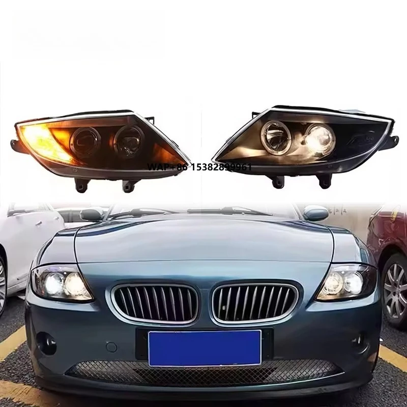 

SJC Headlight for Z4 E85 Upgrade LED Daytime Running Lights Car Parts Assembly Front Light System 2003-2008