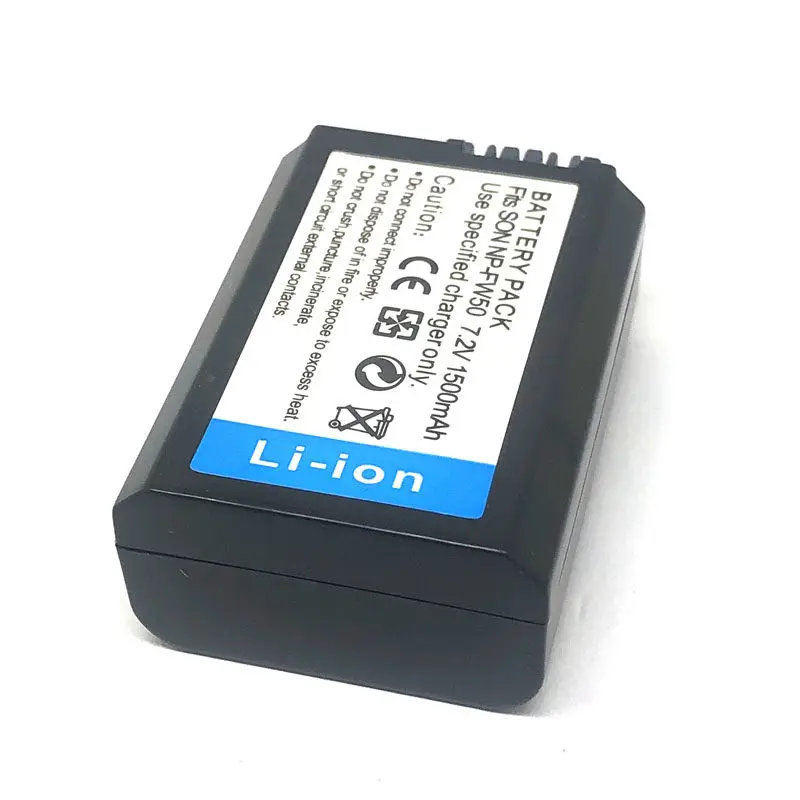 عالية الجودة NP-FW50 بطارية الكاميرا 7.2 فولت 2000 مللي أمبير وشاحن لسوني ZV-E10 A7II A7SII A7S A7 A7R A7RII a6300 a6400 a6500 RX10