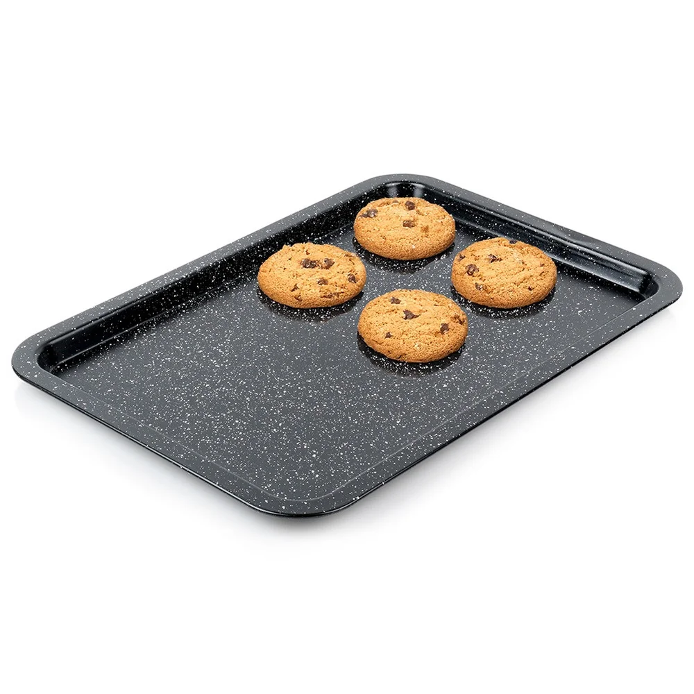 Granieten bakplaat 38x26,5x1,5 cm