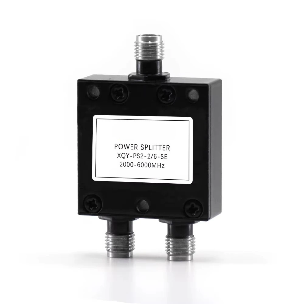 

XQY-PS2-2/6-SE 2.4G/5.8G/WiFi6 for 2 Way Power Divider & RF Combiner 2GHz-6GHz 30W/2W