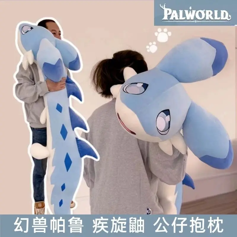 180cm Palworld Chillet Plush Toy Bluemagic Animal Peripheral Doll Anime Game Toy Cat Figure Cartoon Throw Pillow Kid Kawaii Gift