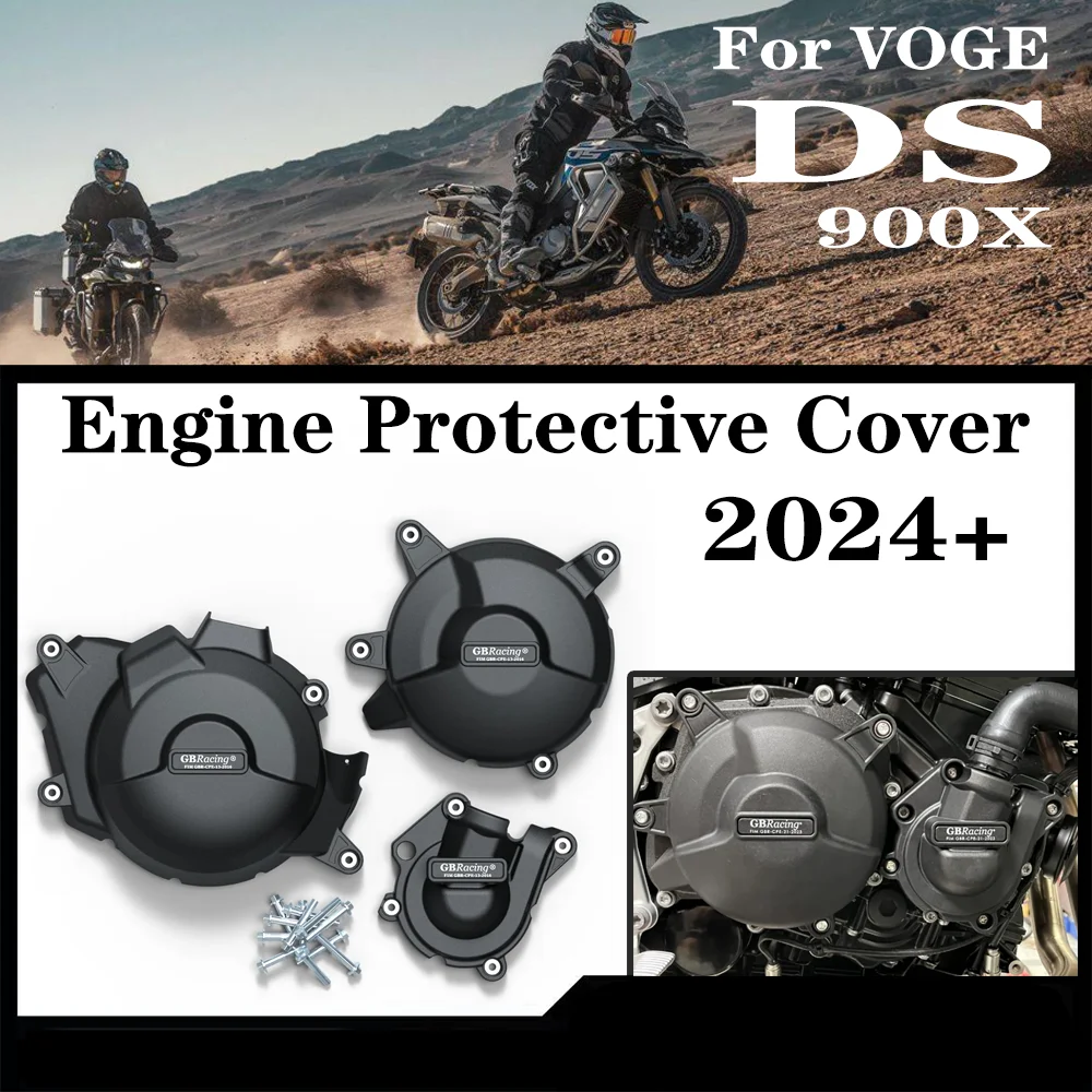 New For VOGE DS900X DSX 900 2024- Motorcycle Engine Protective Cover Engine Crash Protector Engine Cove Set