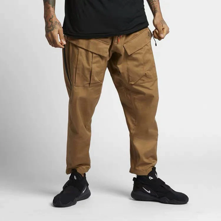 

Waterproof Cargo Work Pants All-Weather Function Casual Youthful Sle Loose Fit Long Trousers for Autumn Spring Seasons