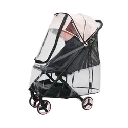 Juste de Pluie Imperméable Universelle pour Poussette de Bébé, Accessoire d'Extérieur