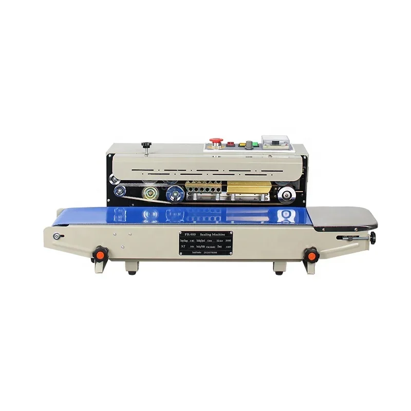 for DUOQI FR900 horizontal heat plastic bag pouch sealer automatic continuous sealing shrink sleeve sealing machine stop button