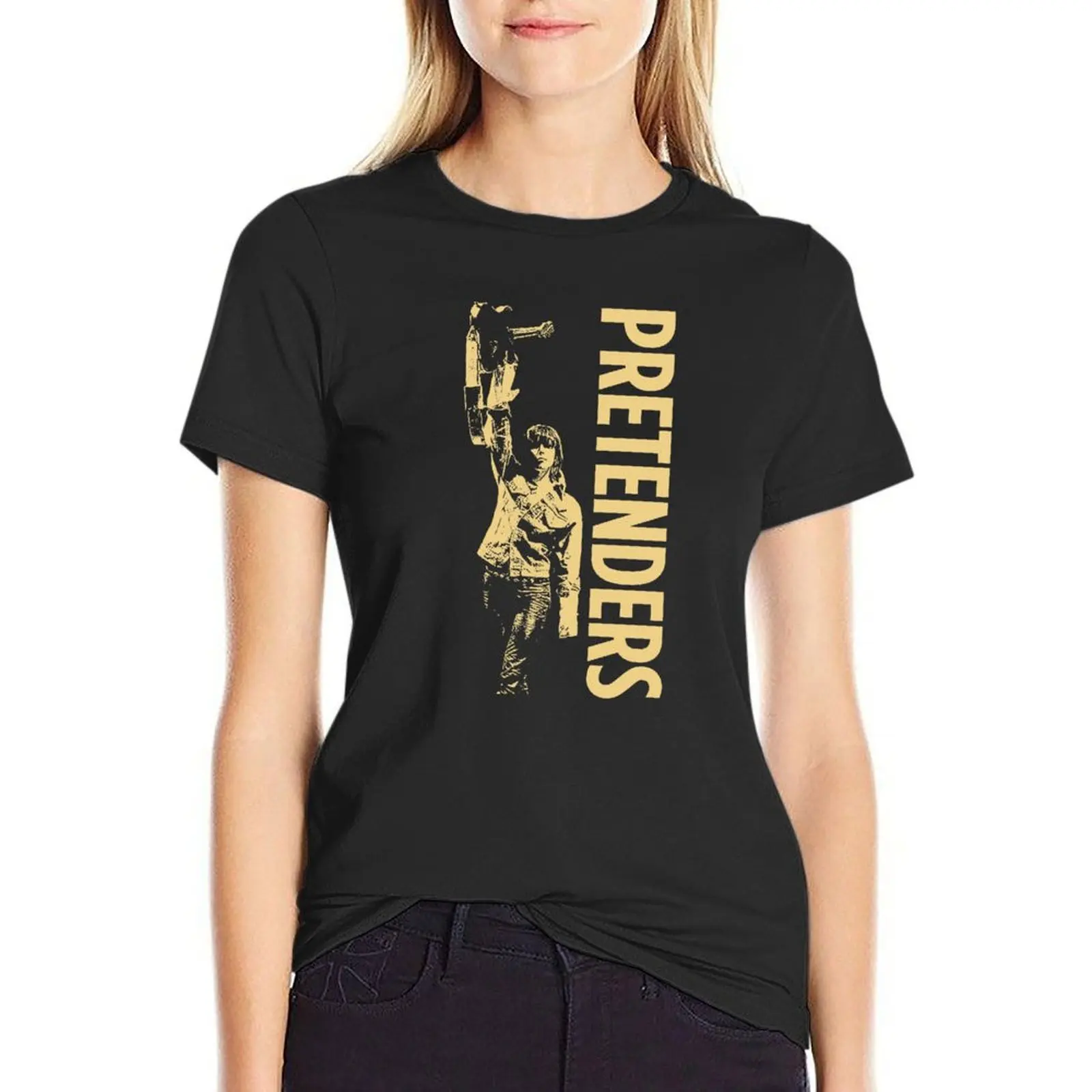 Pretenders T-Shirt shirts graphic tees funny Women's cotton t-shirt