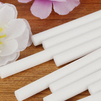 50Pcs Car Perfume Absorbent Cotton Swab Humidifier Swab Sponges Refill Sticks Essential Oil Diffuser Auto Aroma Oil Diffuser