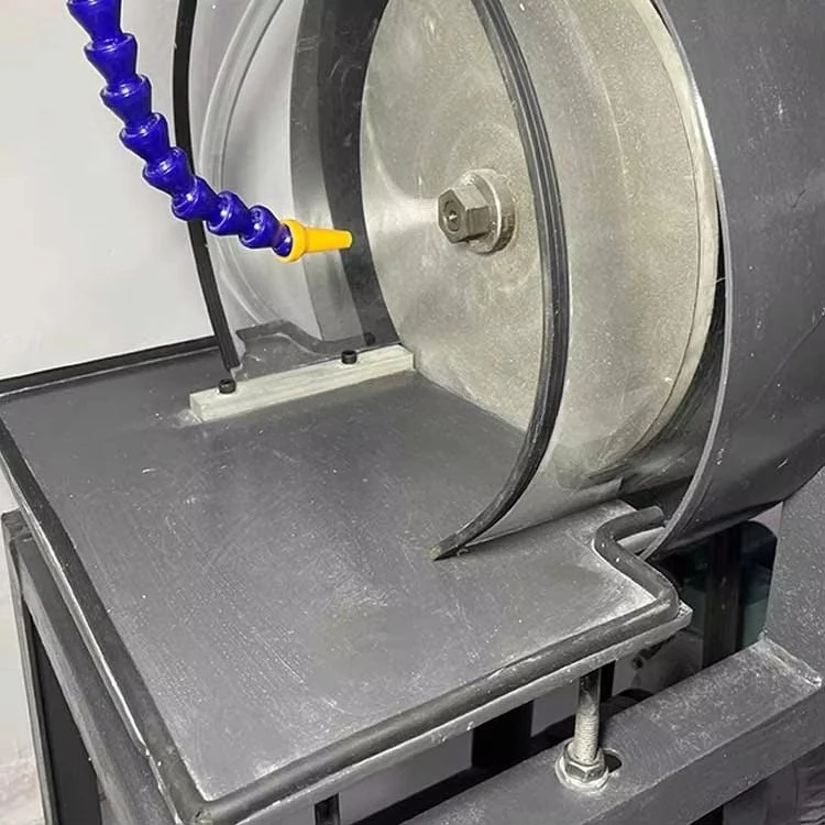 LS-008-B Enlarged 14'' Stone Cutting Grinding Machine Gemstone Combination Machine