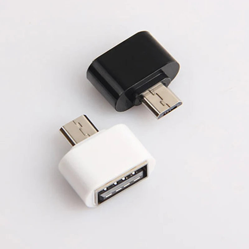 Szybki konwerter USB 2.0 dla Androida OTG V8 męski na USB-A typu A żeński do synchronizacji danych i transferu plików