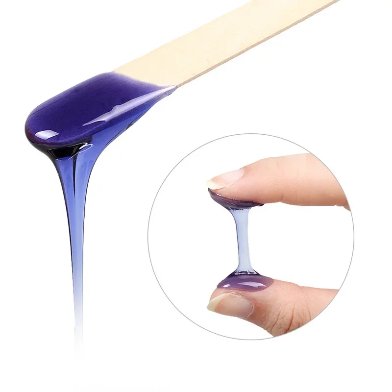 10/30/40pcs Disposable Wooden Waxing Wax Spatulas Spatula Tongue Depressor Hair Removal Stick Wax Medical Stick Beauty Health