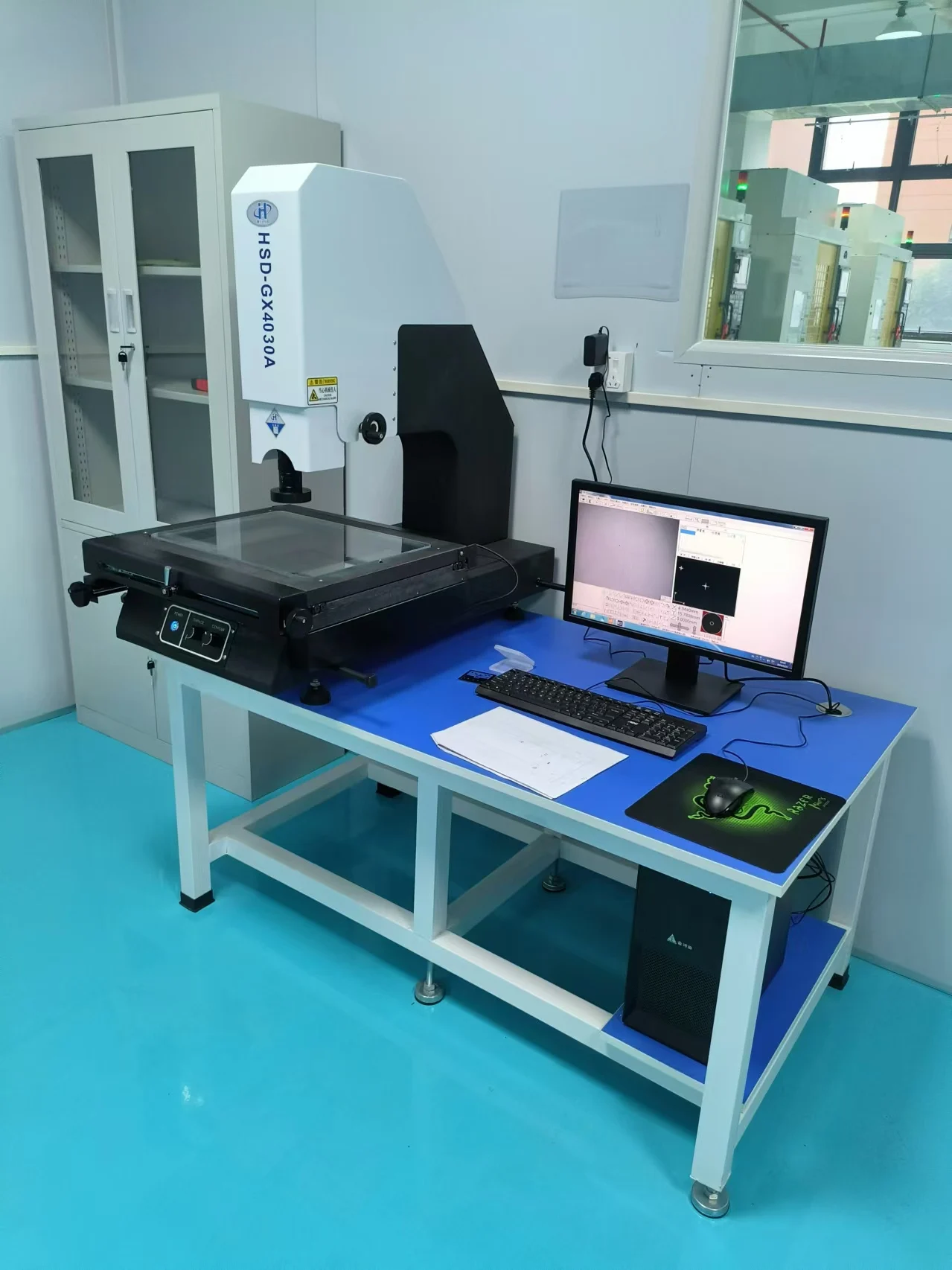 Fully Automatic CNC Optical 2D 2.5D Measurement Machine 1 Year Warranty 0.5um Resolution 2.5um Accuracy CE Certified