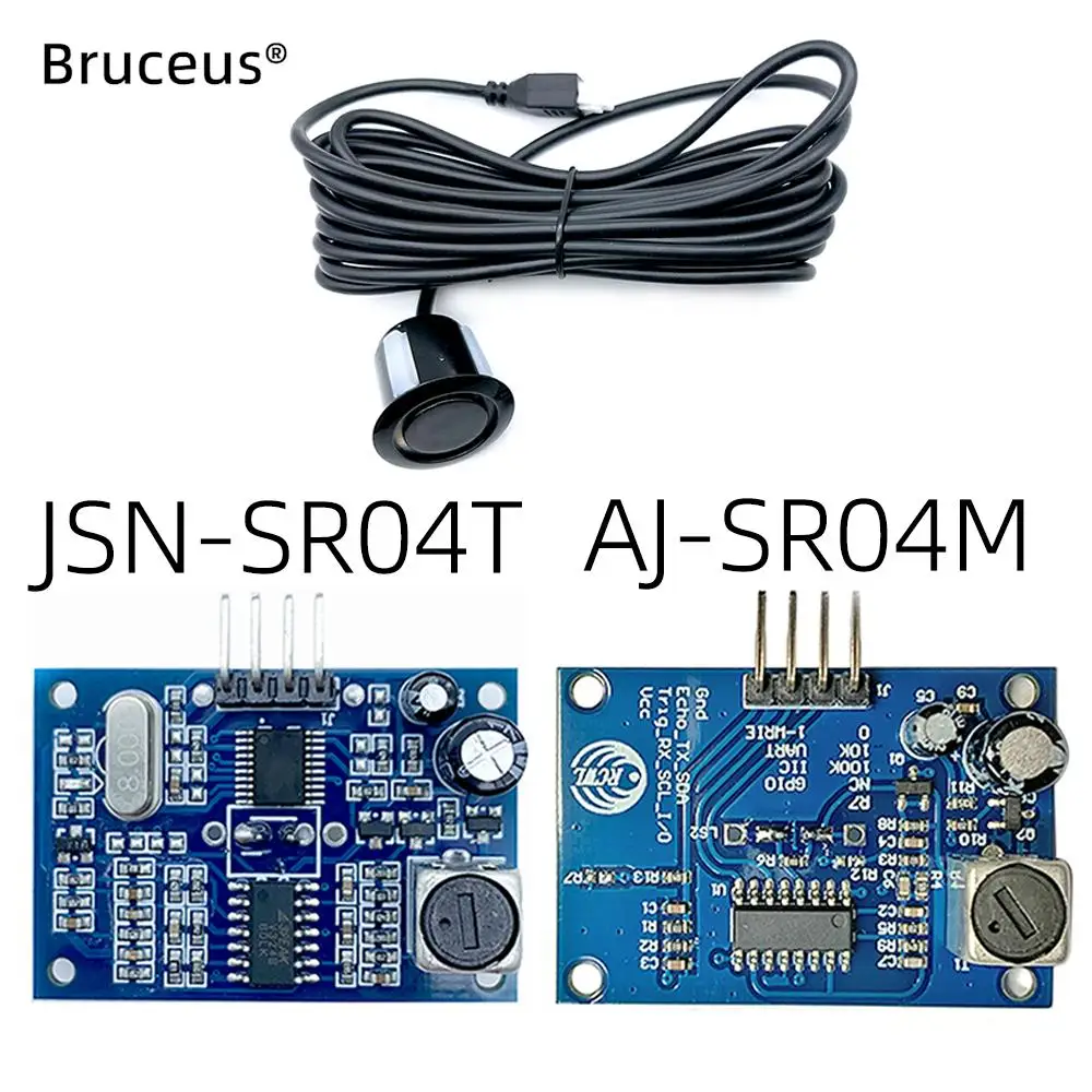 Módulo de Sensor transductor de medición de distancia integrado, resistente al agua, ultrasónico, JSN-SR04T, AJ-SR04M, para Arduino