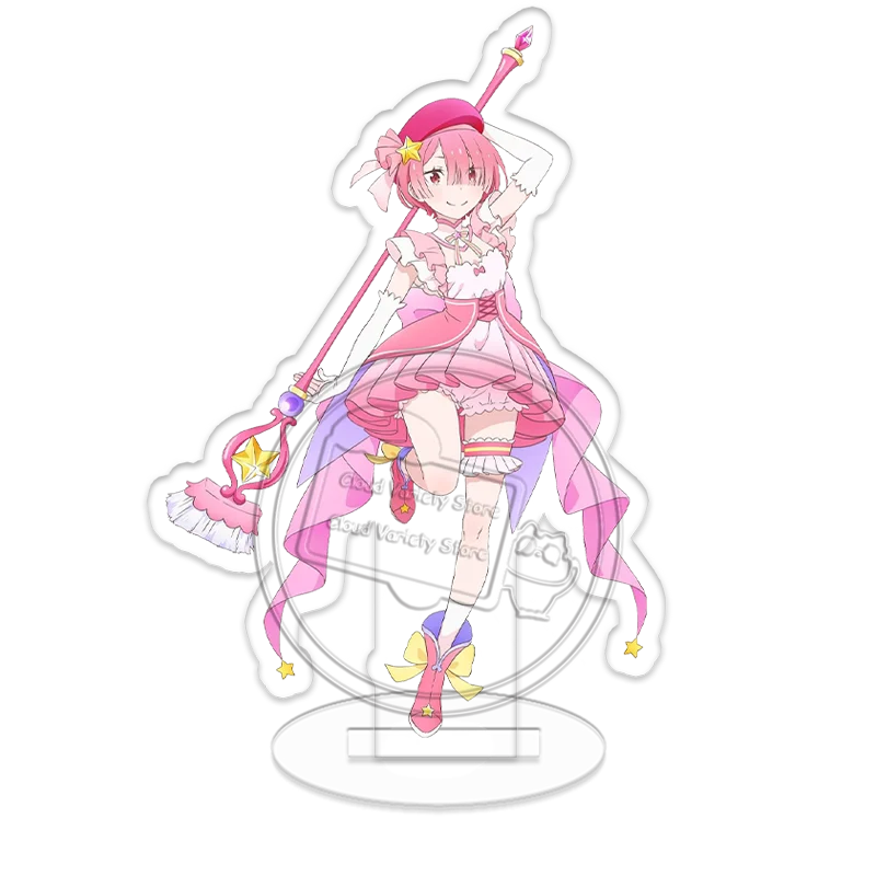 Re ZERO Acrylic Standee Starting Life in Another World Ram Rem Anime Character Desk Display Stand Ornament Collection Gifts view 4
