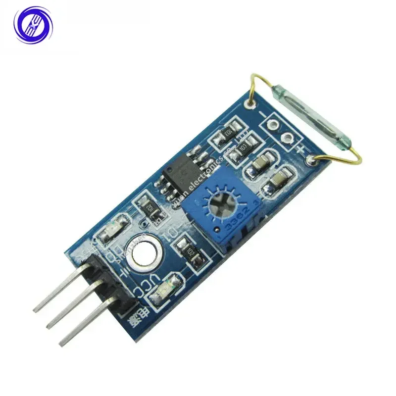 2pcs Reed Sensor Module Magnetron Module Reed Switch Magnetic Switch For Arduino