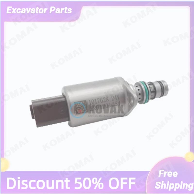 

Подходит для экскаватора SY135/205/215/245/365-10, новый пропорциональный электромагнитный клапан снижения давления 1017628