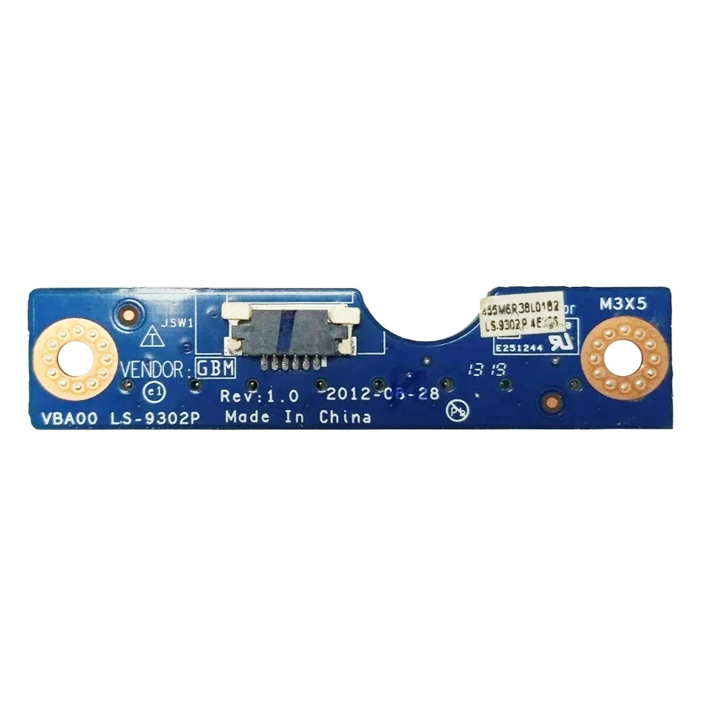 Power Button Board para Lenovo, Media Function Control, placa original, LS-9302P, C540