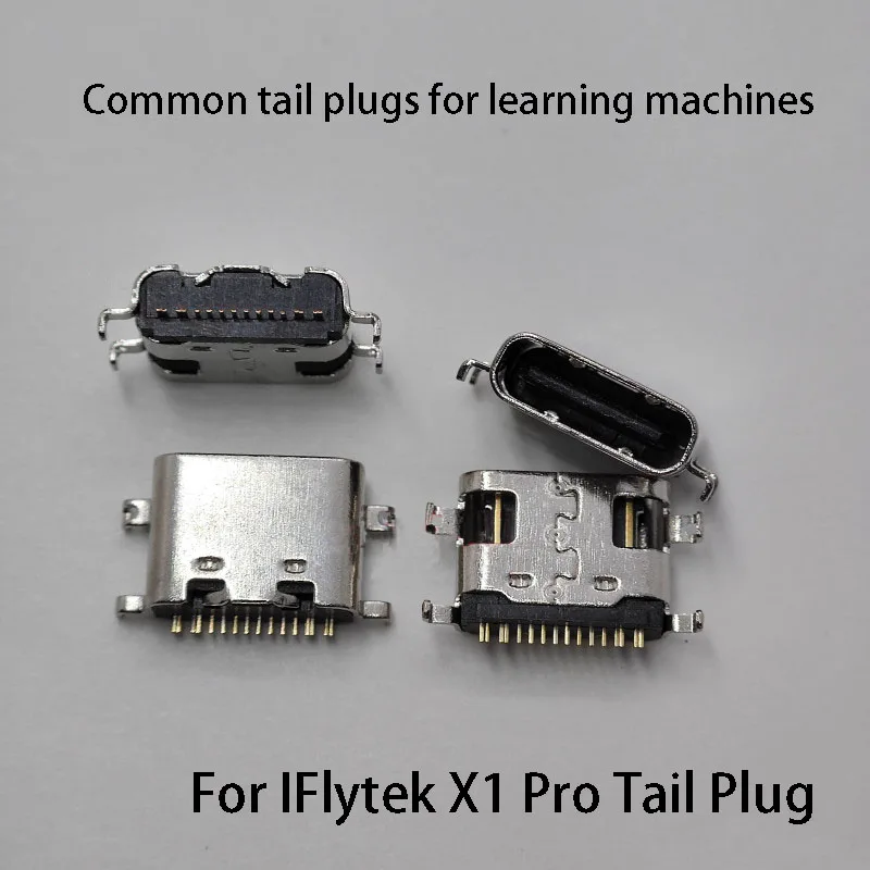 1PC USB-3.1 USB Connector Type C Horizontal 16P Female for charger adapter DIY Type For CIFlytek X1 Pro Socket Common USB Jack