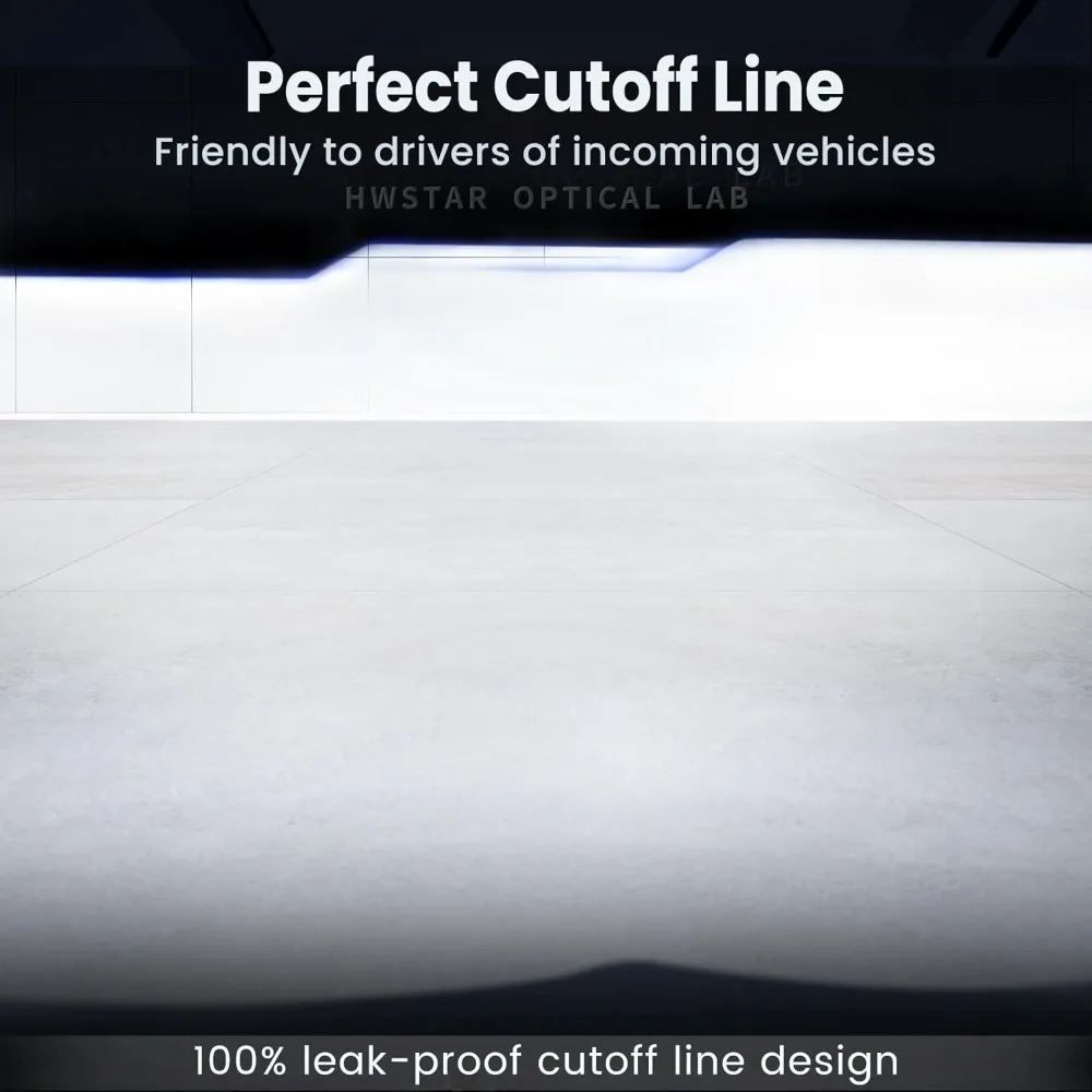 الأفضل - 2025 2000% مصابيح أمامية LED ساطعة 5x7 7x6 H6054 متوافقة مع جيب رانجلر YJ شيروكي XJ [DOT][مضادة للوهج]DRL