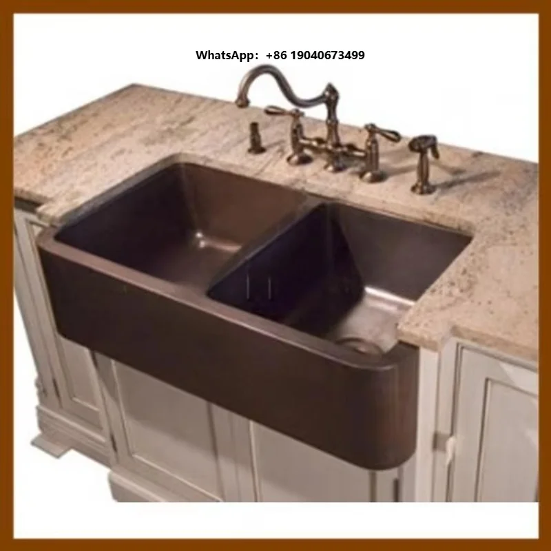Hammered Copper Sink Cheap Copper Kitchen Sinks   h003