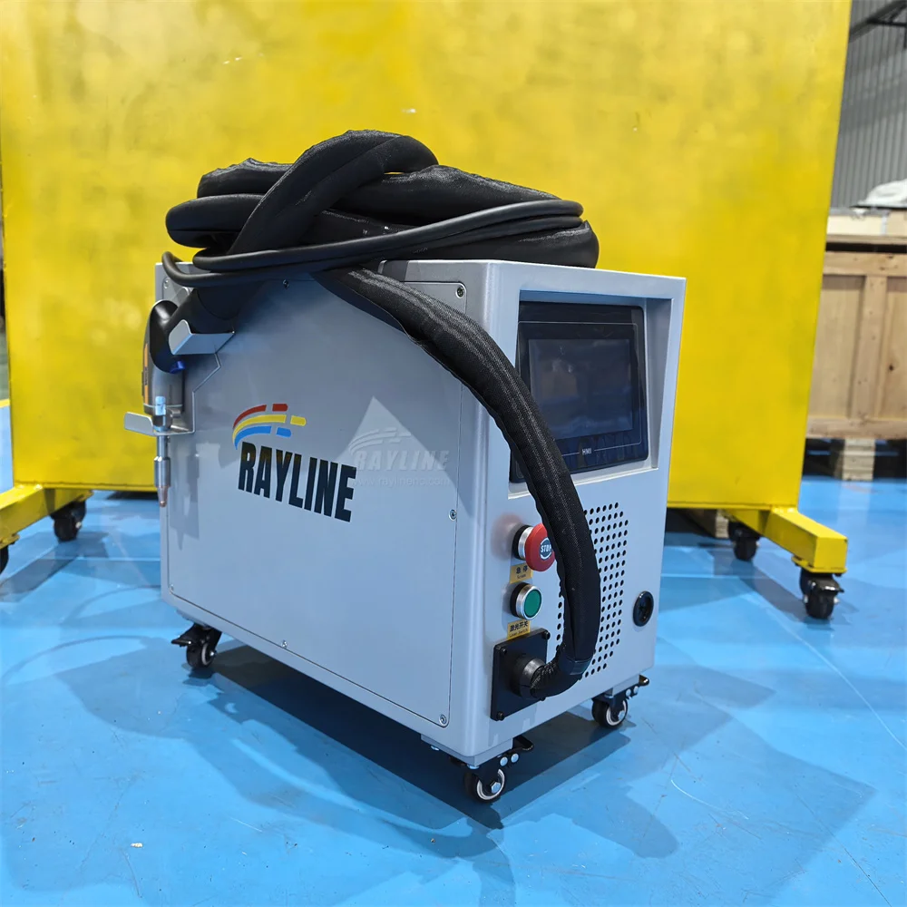 Super Mini 4 in 1 laser welder handheld fiber automatic laser welding Cleaning Cutting Machine 1000W 2000W