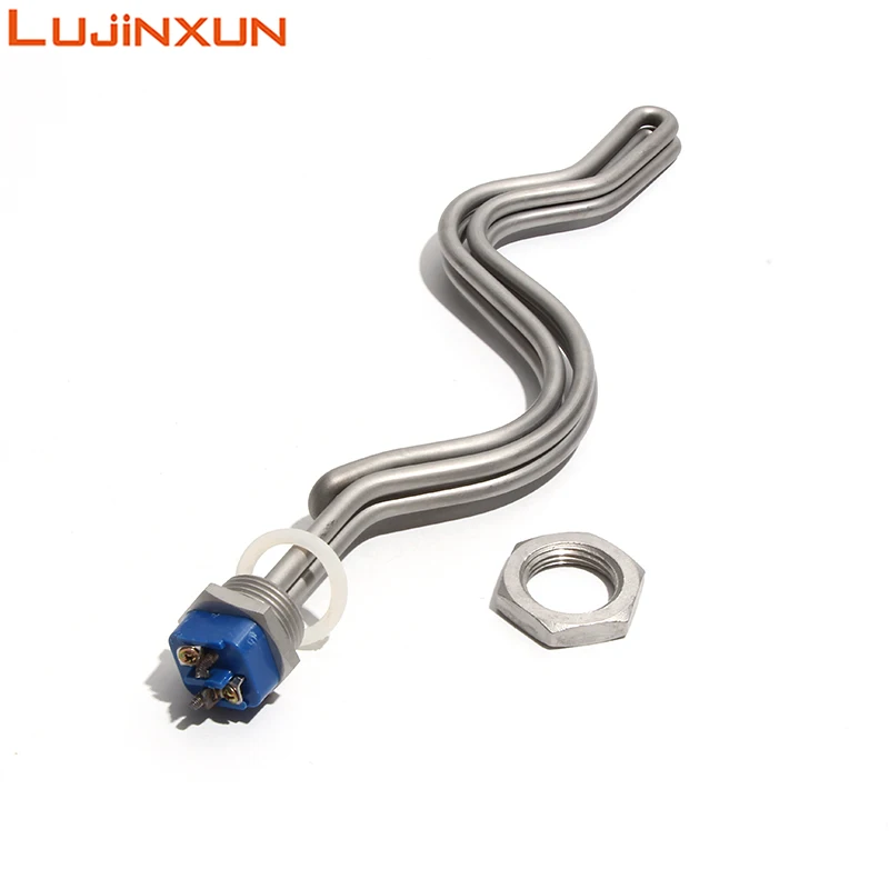 Lujinxun DN25 1inch BSP/NPT Immersion Water Heater Heating Element for Homebrew and Distilling Equipment 240V 4.5KW5.5KW6.5KW