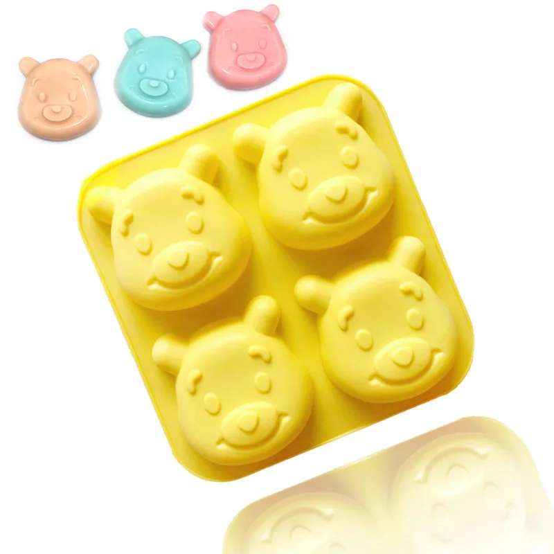 Disney Stitch Biscuit Mold Cartoon Winnie The Pooh Plaster Mold Mickey Minnie Mouse DIY Glue Mold Child Toys Gifts Chip Dale