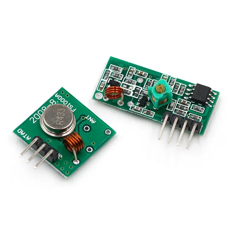 Kit Tautan Pemancar dan Penerima RF untuk Modul Kontrol Jarak Jauh Nirkabel Papan Modul Tegangan 315Mhz 433Mhz 315 433 Mhz Arduino