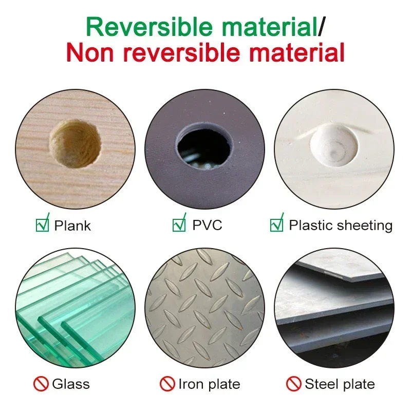 5Pcs 모따기 드릴 비트 세트 목공 1/4 "육각 섕크 비트 5 블레이드 고 탄소강 구멍 오프너 드릴 비트