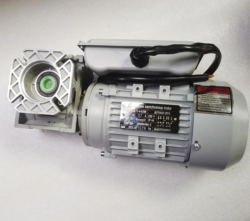 Y series single phase three phase asynchronous AC worm gear motor