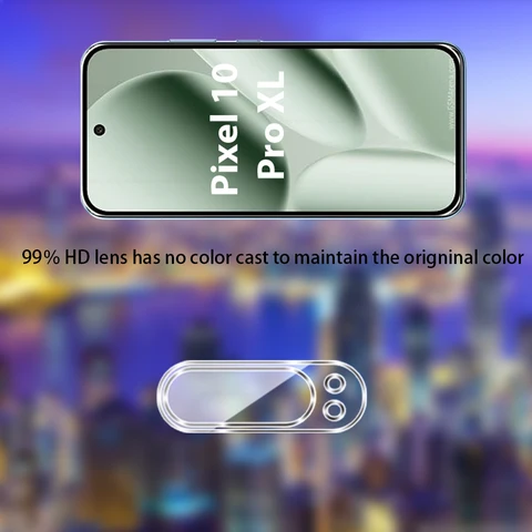 3D изогнутая защитная пленка для объектива камеры Google Pixel 10 Pro XL, закаленное стекло Pixel 10 Pro Pixel 10 10Pro XL 5G, защитная пленка для экрана объектива